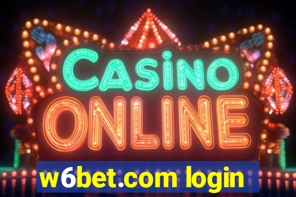 w6bet.com login